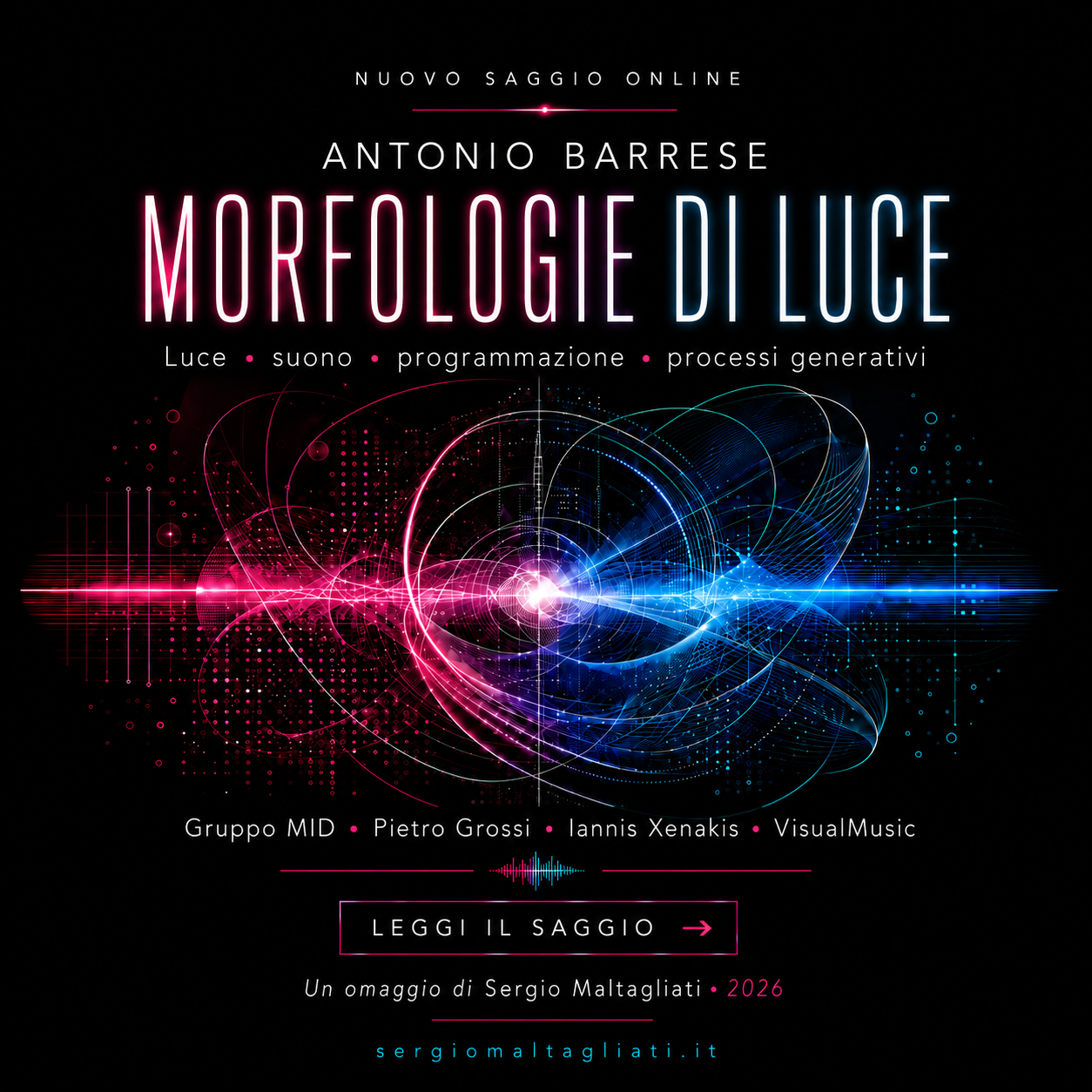 Antonio Barrese — Morfologie di luce · nuovo saggio online di Sergio Maltagliati