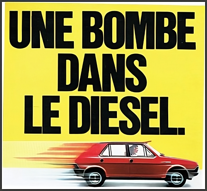 Une bombe dans le Diesel